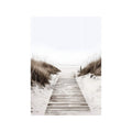Ocean path white