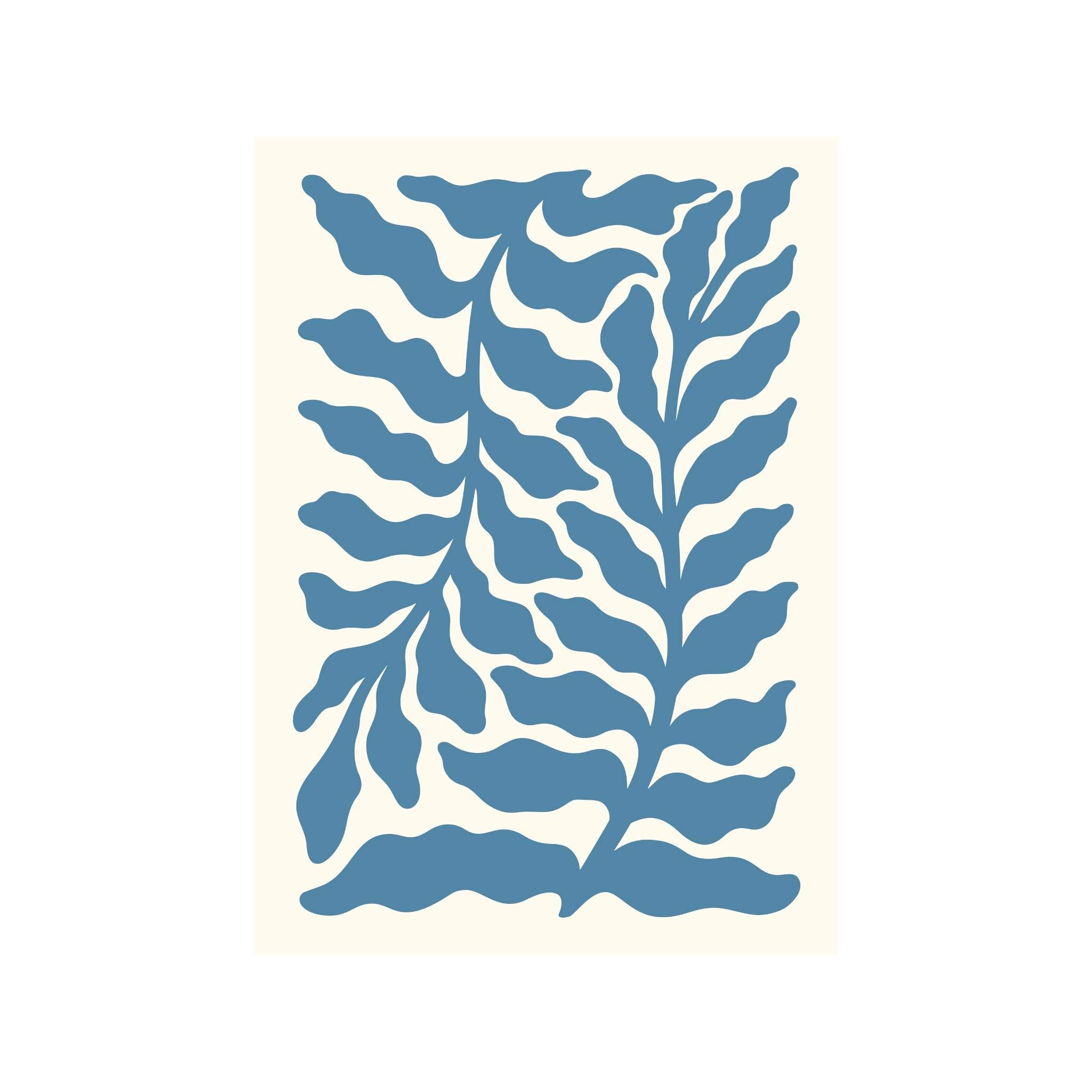 Blue Seaweed pattern (Copy)