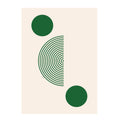 Boho art print 2 Green