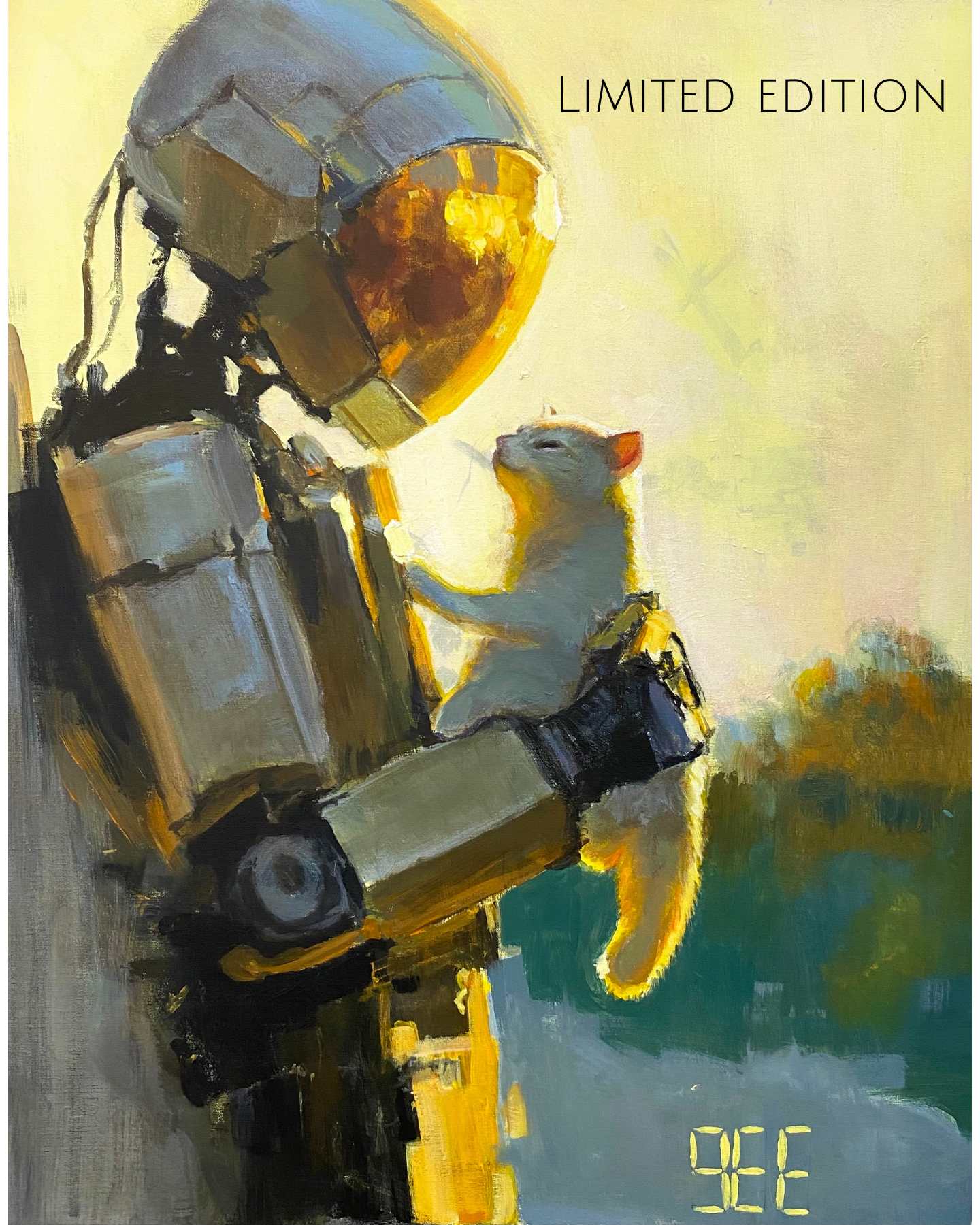 Cats are squishy Rodney Gee Ltd Edition