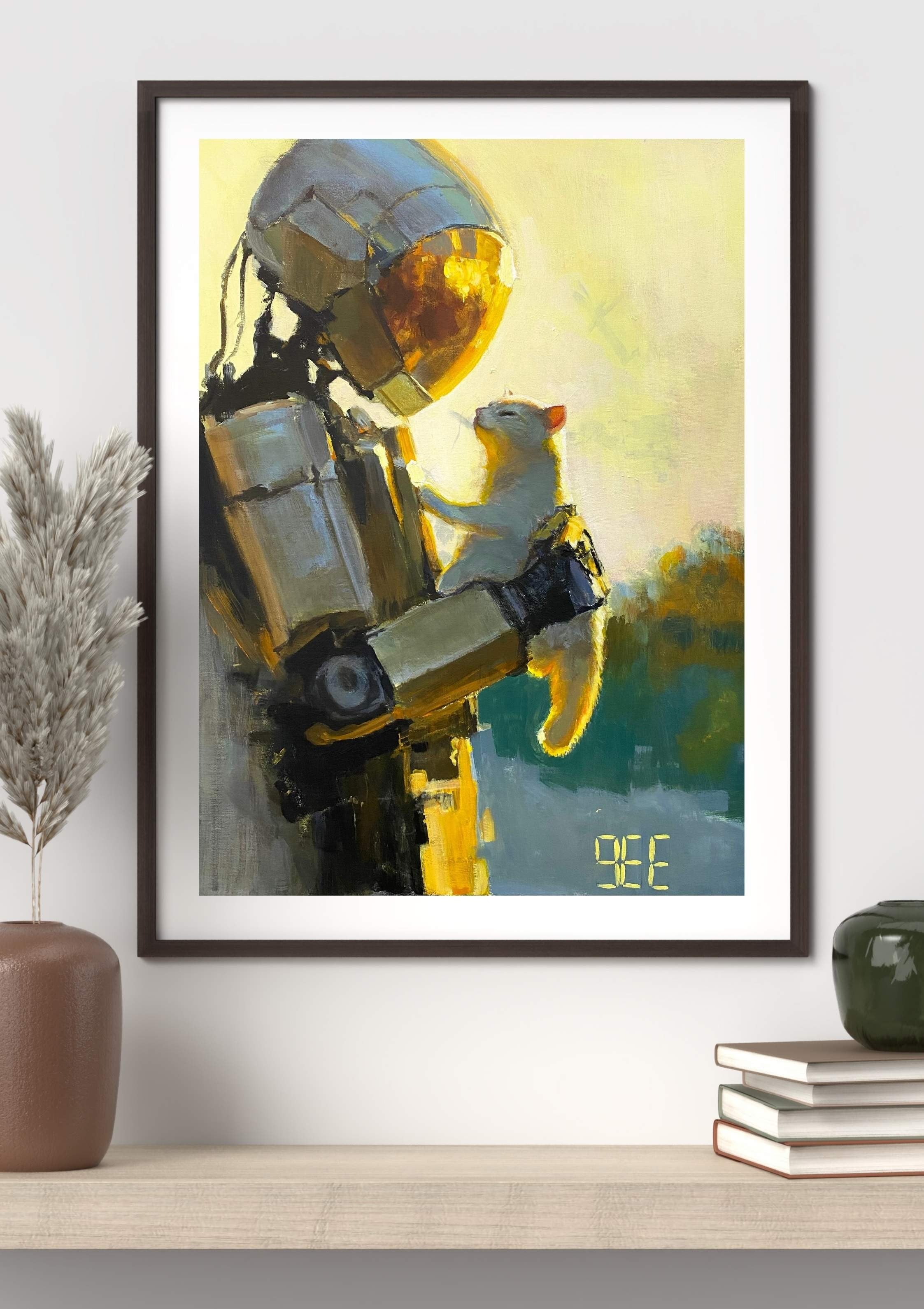 Cats are squishy Rodney Gee Ltd Edition