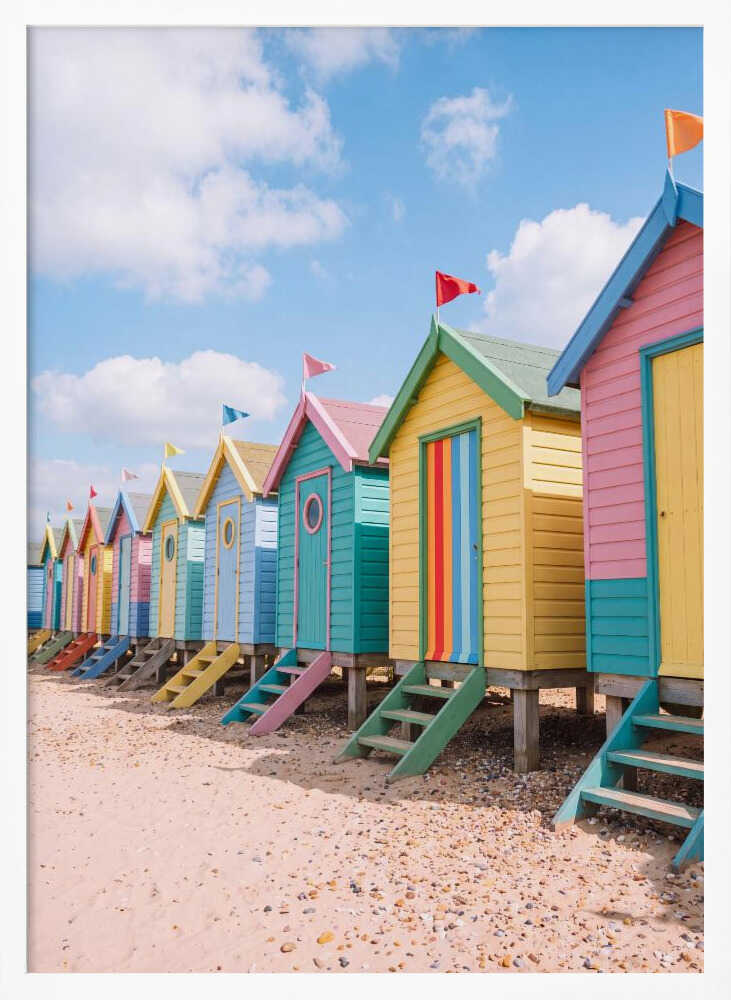 Colorful Beach Huts