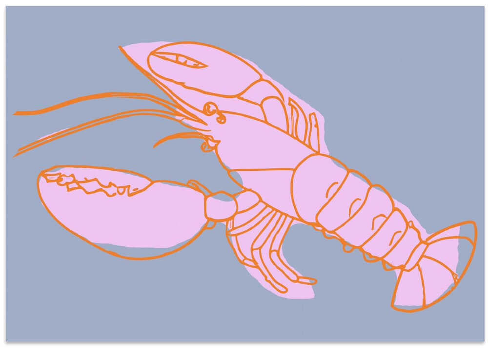Neon Lobster Vibes