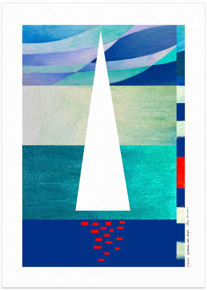 Minimalist Ocean Sail